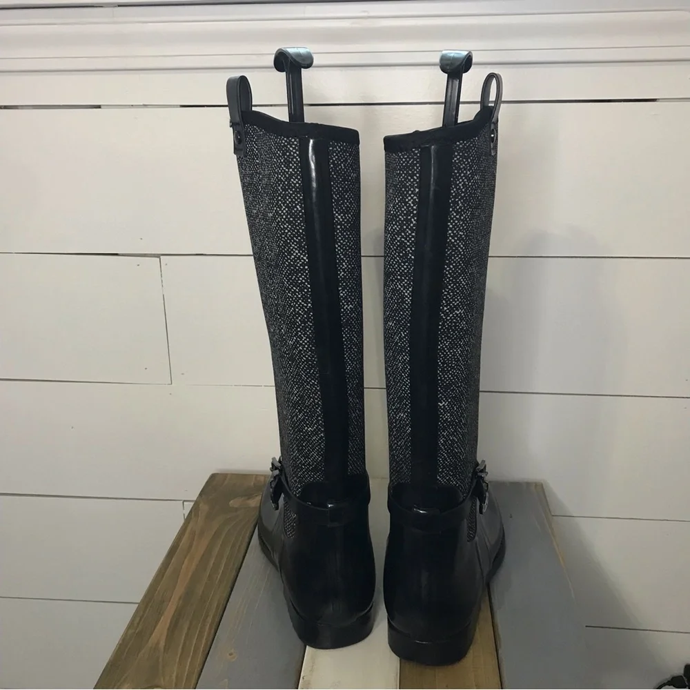 Micheal Kors Neoprene & Rubber Boots Size 8 - Picture 4 of 9